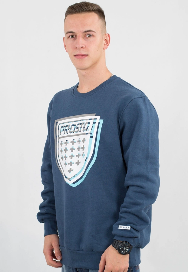 Bluza Prosto 3D granatowa