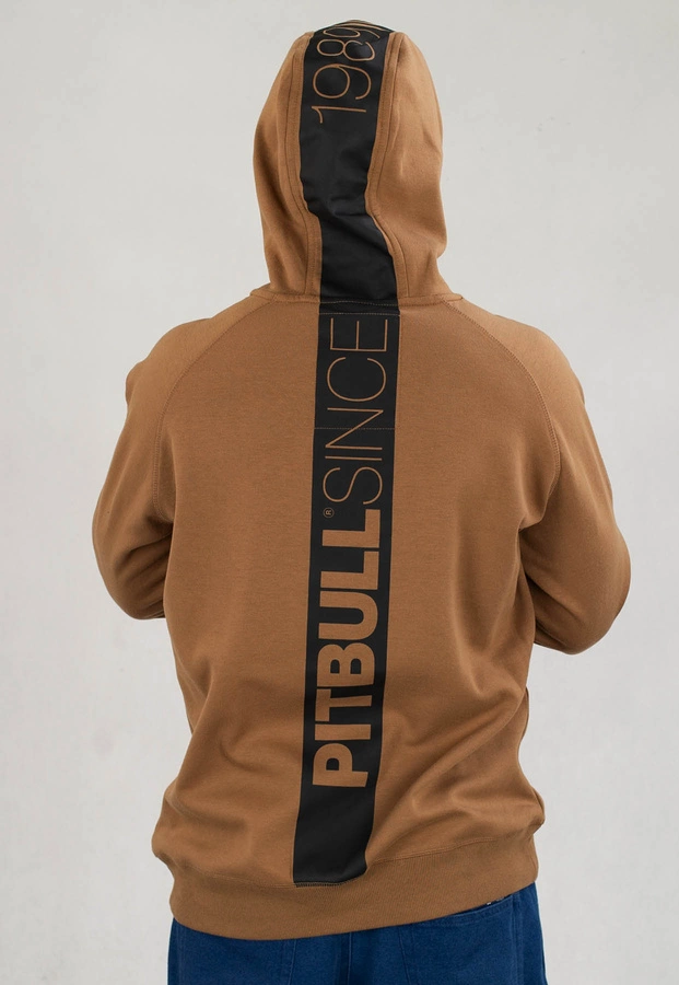 Bluza Pit Bull Hooded Stafford brązowa