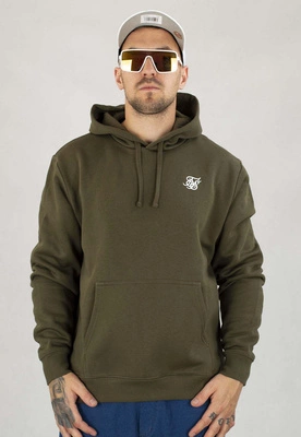 Bluza SikSilk Z Kapturem Essentials SS-24851 khaki