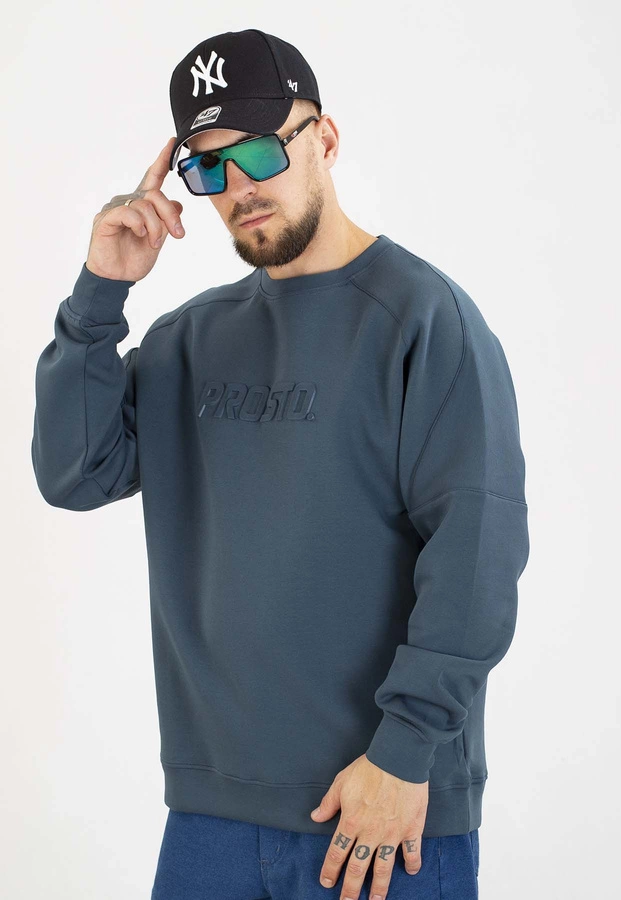 Bluza Prosto Bez Kaptura Dion granatowa