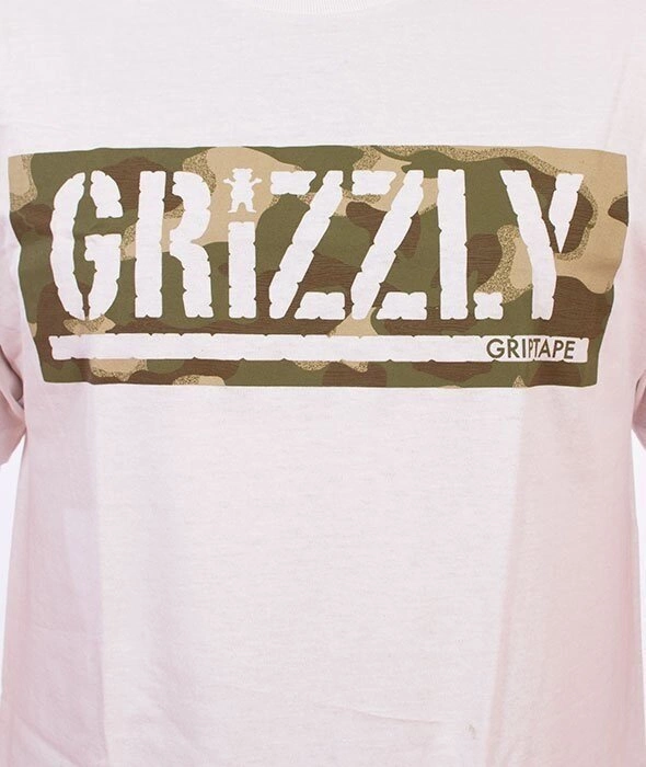 Grizzly-Sycamore Box Logo T-Shirt White