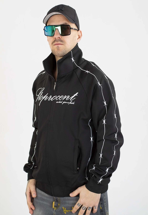 Bluza Stoprocent Bez Kaptura Wire czarna