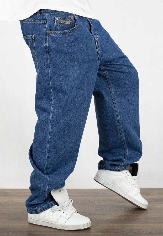 Spodnie Prosto Baggy Slav blue