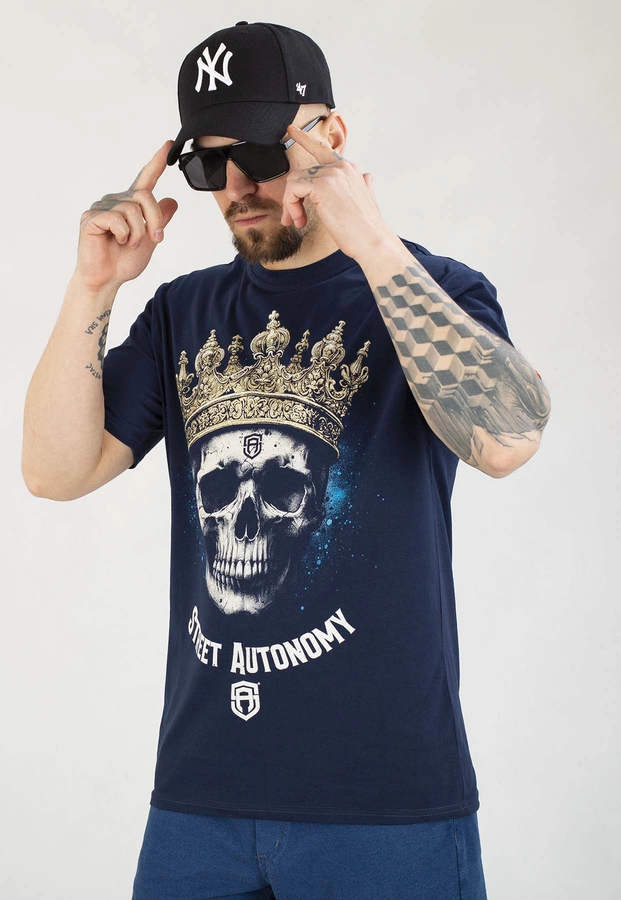 T-shirt Street Autonomy Kings niebieski