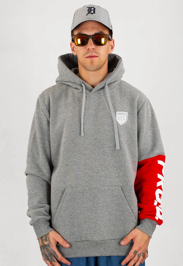 Bluza Prosto Arms szara