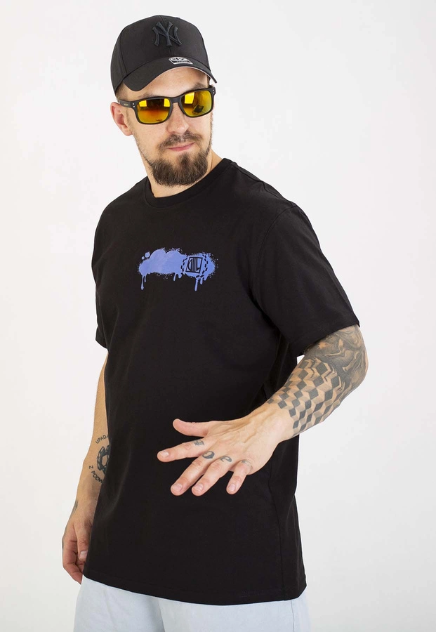 T-shirt Diil Spray czarny