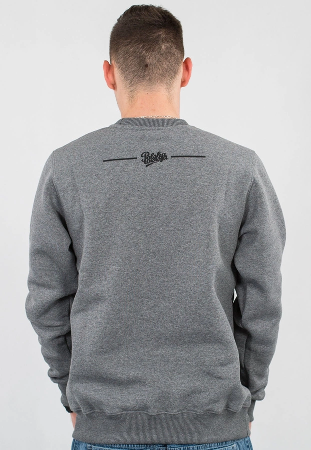 Bluza Polska Wersja PW Dots ciemno szara