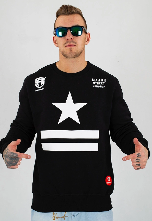 Bluza Street Autonomy Major czarna