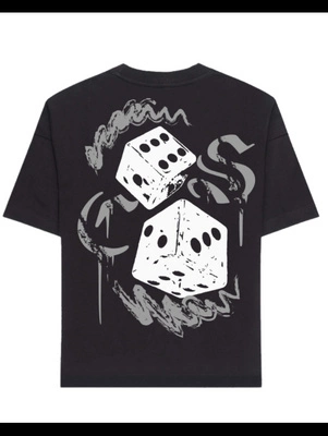 T-shirt Ciemna Strefa No Risk No Fun czarny