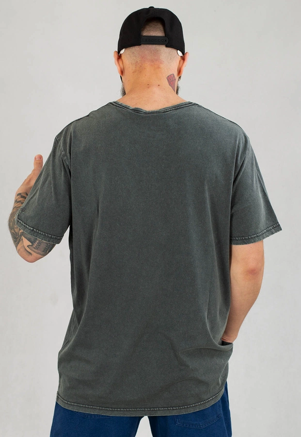 T-shirt Pit Bull Denim Washed Brand grafitowy