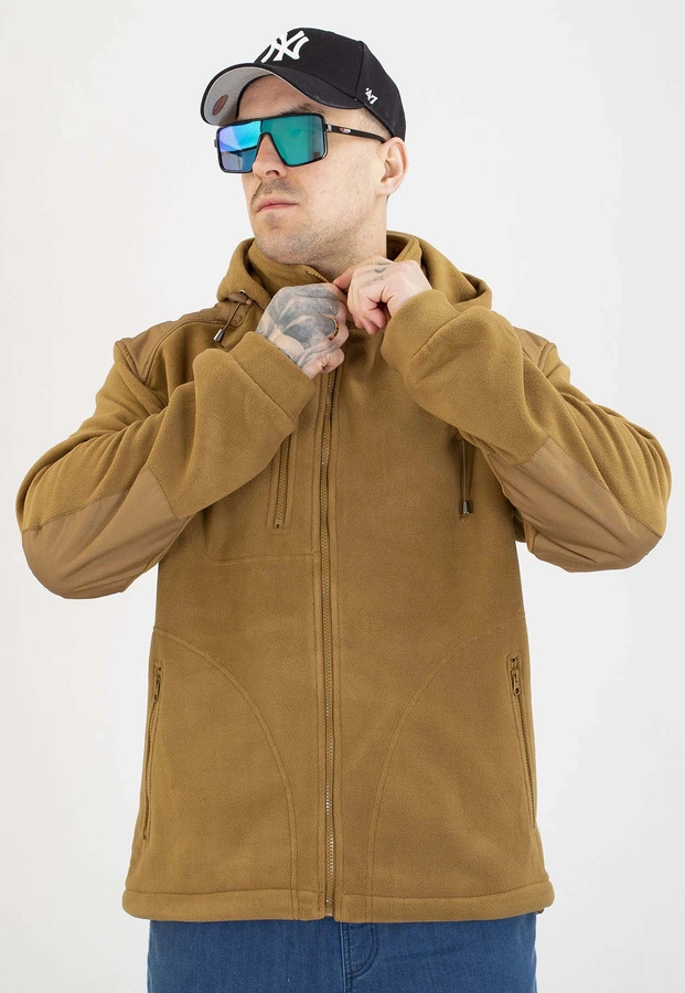 Bluza Niemaloga Polar Zip beżowa