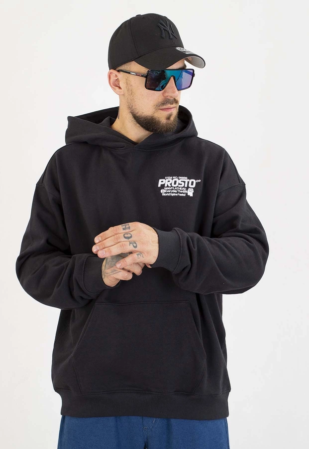 Bluza Prosto Z kapturem Flathead czarna