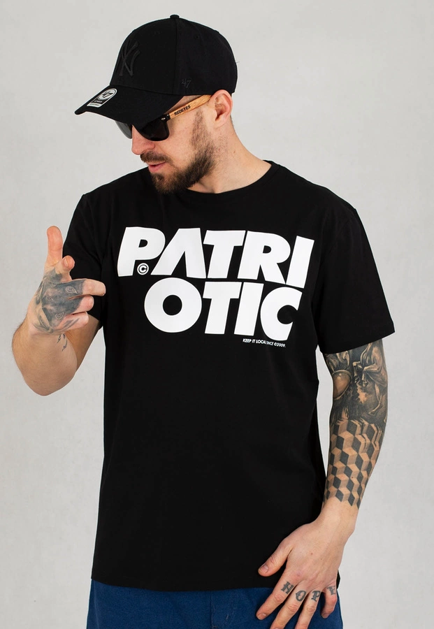 T-shirt Patriotic CLS czarno biały