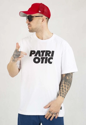 T-shirt Patriotic Cls Red Shadow biały