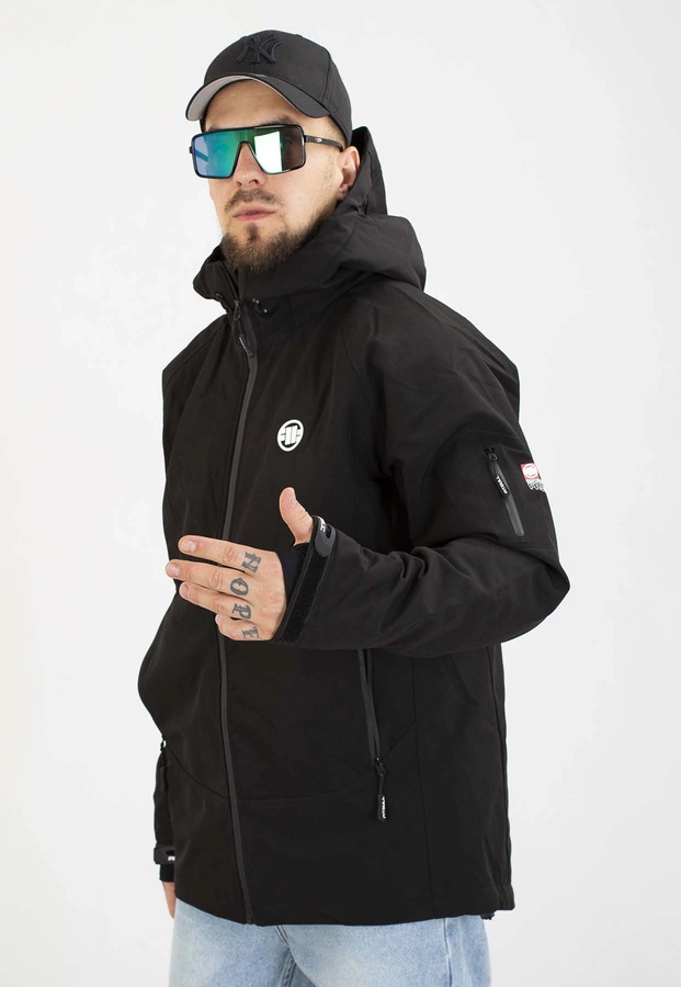 Kurtka Pit Bull Zimowa Softshell Rockfish II czarna