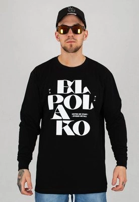 Longsleeve El Polako Letters czarny + Płyta Gratis
