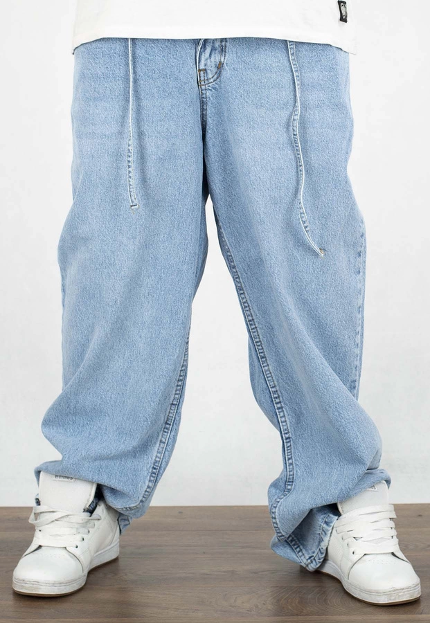 Spodnie I8 Denim BAG74 Baggy light blue