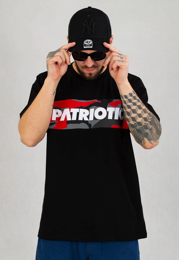 T-shirt Patriotic Futura Camo Box czarna