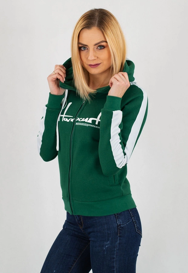 Bluza Stoprocent Zip Tape zielona
