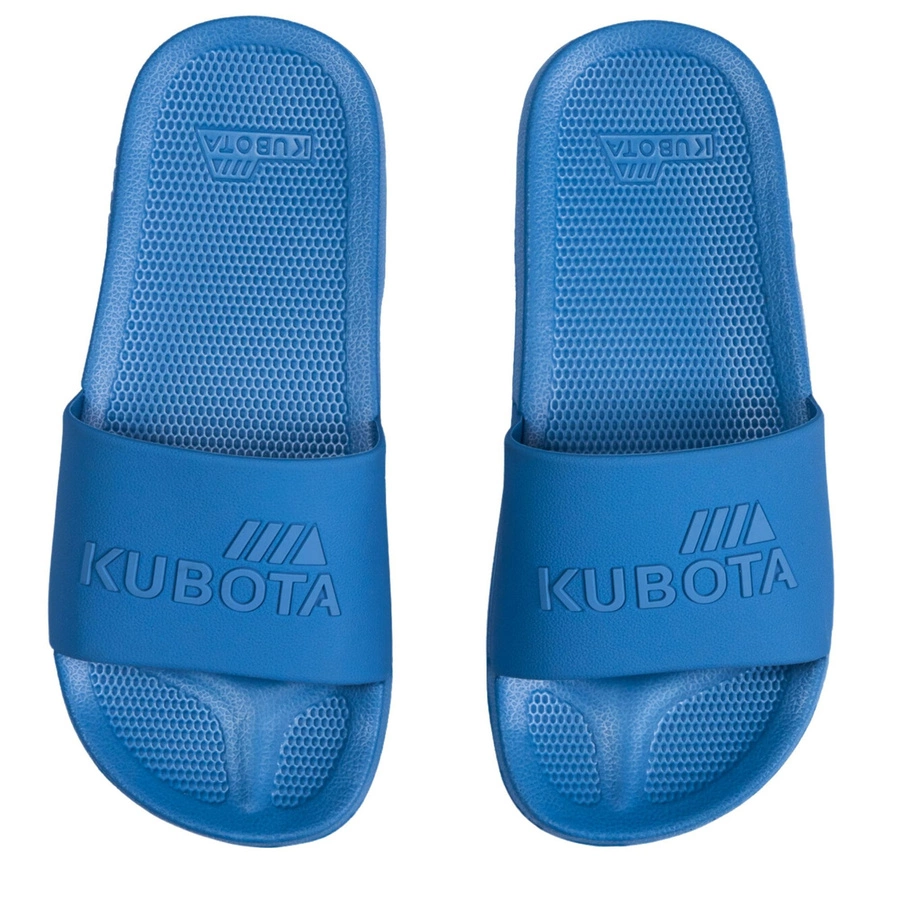 Klapki Kubota Basenowe Plain KUBKK-SS24-03-14 niebieskie