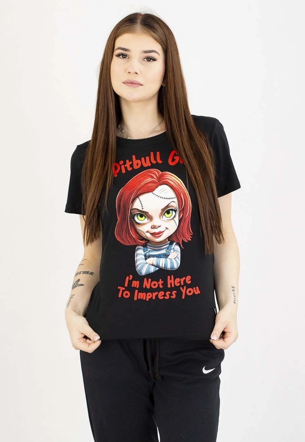 T-Shirt Pit Bull Sweetie Chu 2 190 black