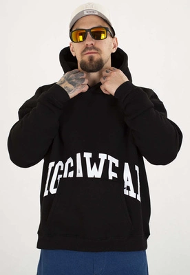 Bluza Jigga Wear Z Kapturem Baggy College czarna