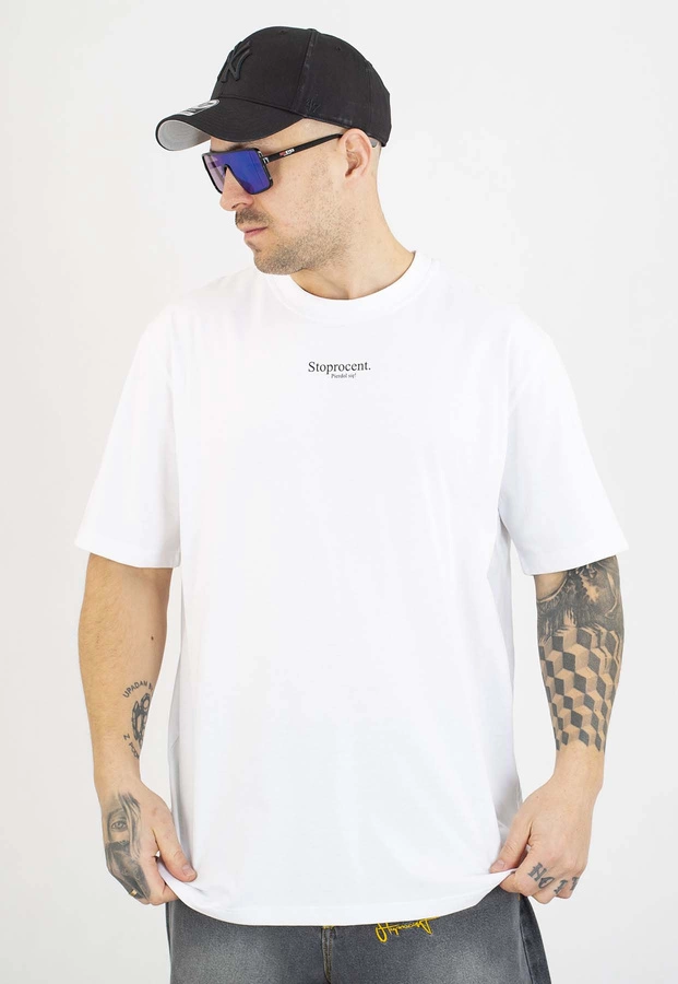 T-shirt Stoprocent PRDLS biały