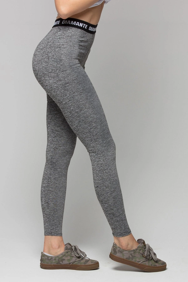 Legginsy Diamante Wear Classic Nieocieplane szare