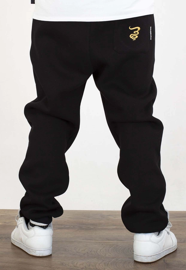 Dresy Grube Lolo Dymek Haft Back czarno złote