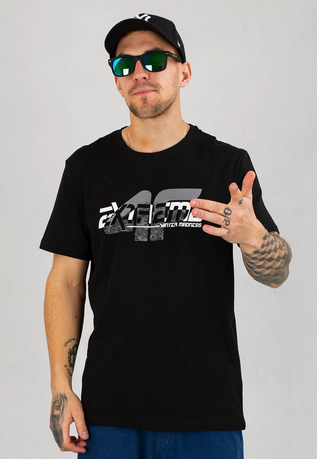T-shirt 4F TSM0019 czarny