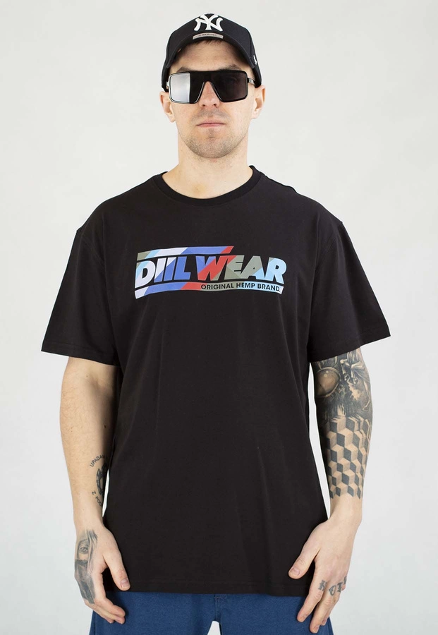 T-shirt Diil Line Wear czarny