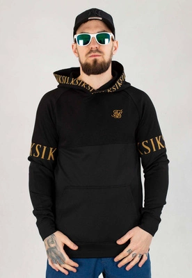 Bluza SikSilk Z Kapturem Dynamic SS-20094 czarna