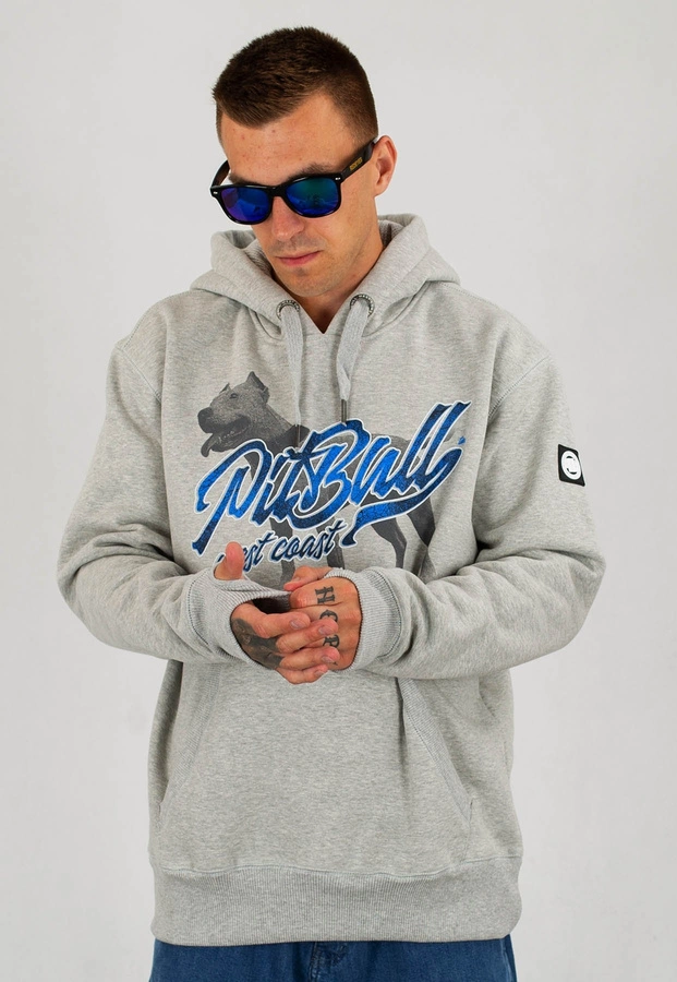 Bluza Pit Bull Red Nose II szara