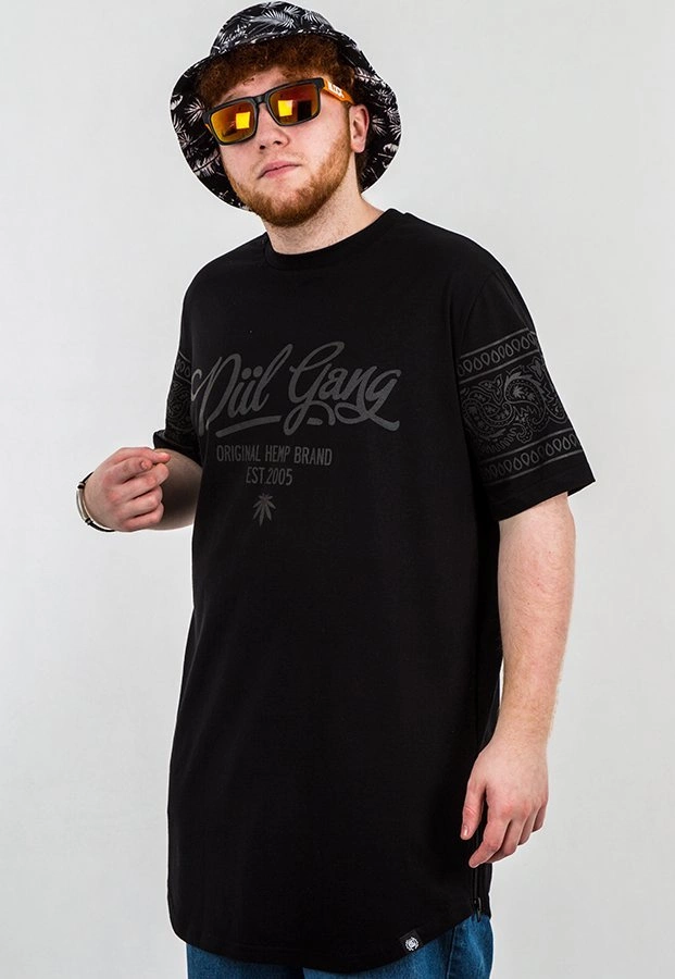 T-shirt Diil Bandana DG Long czarny