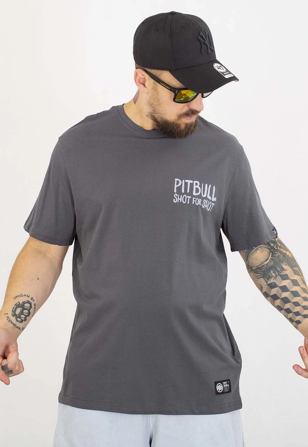 T-shirt Pit Bull Shot For Shot 170 graphite