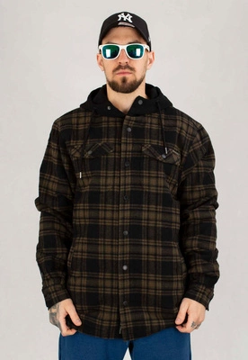 Koszula Pit Bull Flanelowa Pioneer olive black