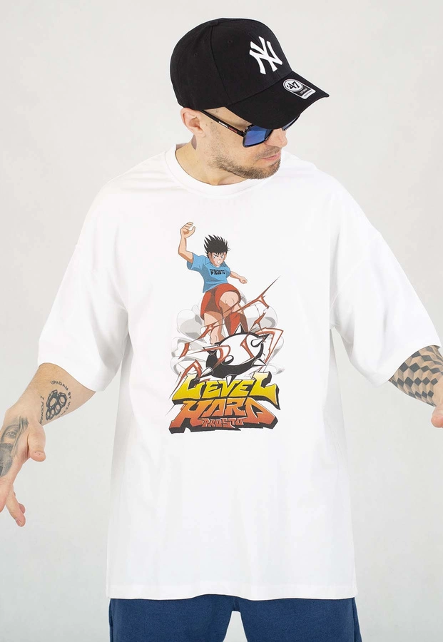 T-shirt Prosto Baggy LVLHard biały