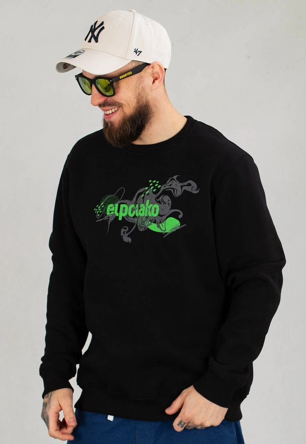 Bluza El Polako Crewneck Ep Ink czarna