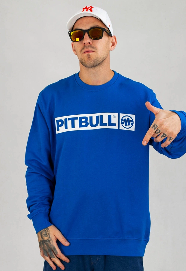 Bluza Pit Bull Terry Group Hilltop niebieska