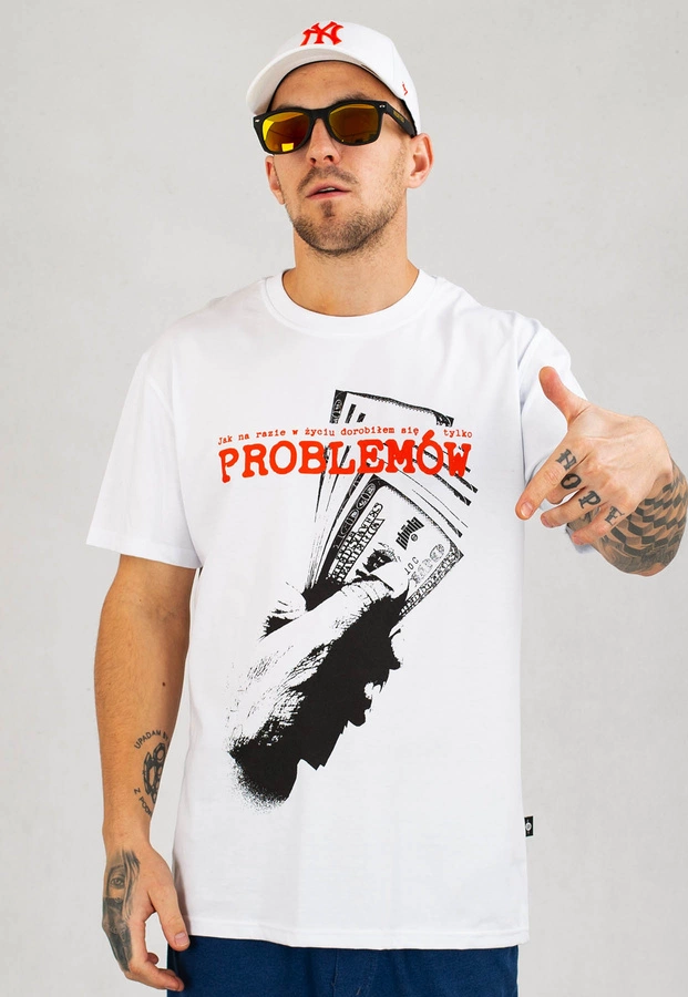 T-shirt Chada Problem biały