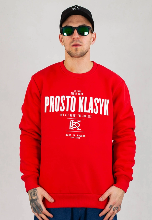 Bluza Prosto Knockout czerwona