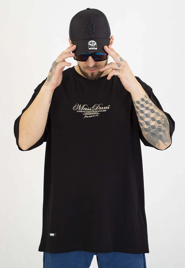 T-shirt Mass Authentic czarny