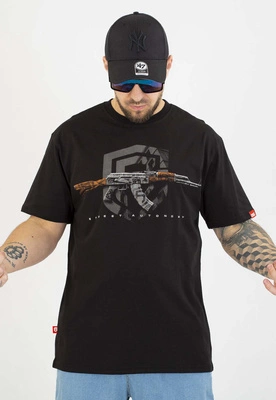 T-shirt Street Autonomy AK czarny