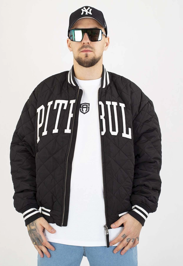 Kurtka Pit Bull Przejściowa Baseball Jupiter black