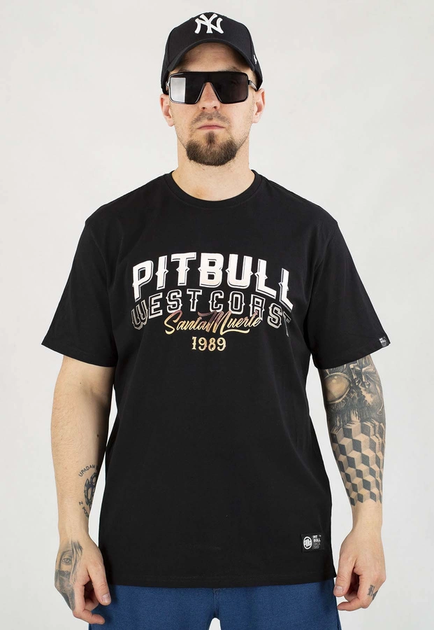 T-shirt Pit Bull Santa Muerte 190 black