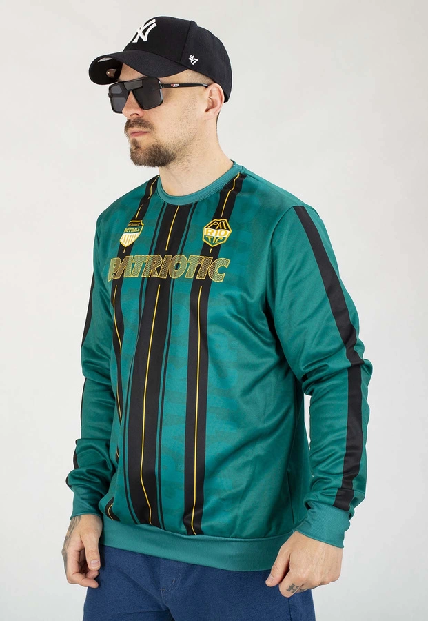 Bluza Patriotic Bez Kaptura F-Football Green zielona