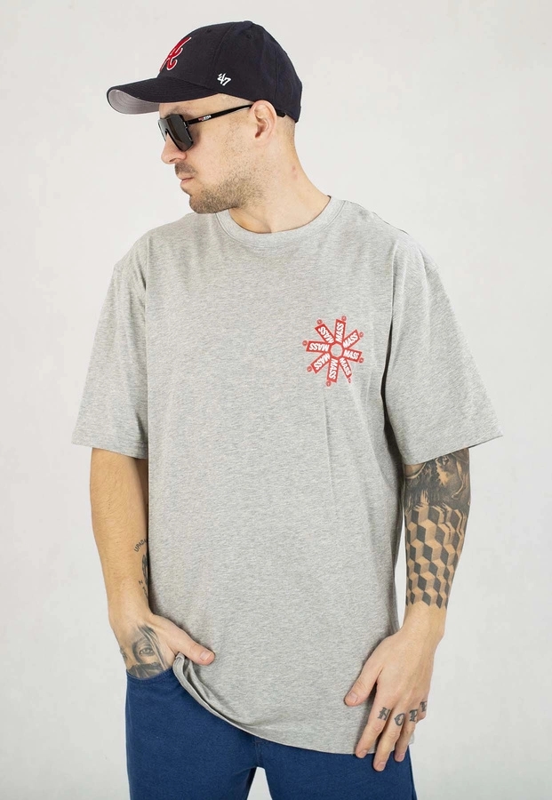 T-shirt Mass Fanbox szary