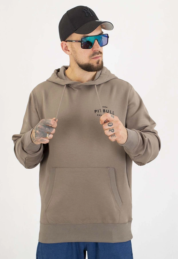 Bluza Pit Bull Z Kapturem Sampson taupe