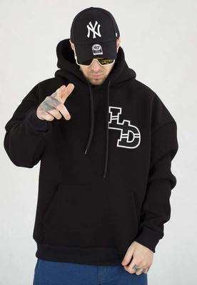 Bluza Lucky Dice Z Kapturem Baggy LD czarna
