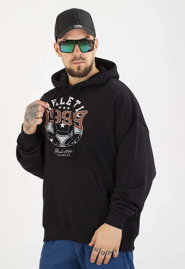 Bluza Prosto Z kapturem Athletic czarna